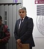 Ricardo Russo, con detención domiciliaria, en una de las ocasiones en que se presentó ante la justicia. (Fuente: Télam)