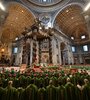 El Sínodo de Obispos culminó con una misa en la Basílica de San Pedro. (Fuente: AFP)