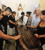 Funeral de uo de los manifestantes muertos en enfrentamientos callejeros en Santa Cruz, Bolivia. (Fuente: EFE)