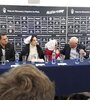 Gimnasia realizó un acto con las madres de los desaparecidos.