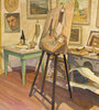 "Interior de taller", obra de Manuel Ferrer Dodero.