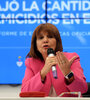 Patricia Bullrich. (Fuente: Télam)