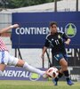 Nicole Hain ingresó en la segunda parte y anotó el gol del empate. (Fuente: Prensa AFA)