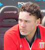 Gabriel Milito, DT de EStudiantes de La Plata. (Fuente: Fotobaires)