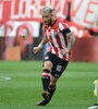 La Gata Fernández, el 10 de Estudiantes que será titular ante Talleres de Córdoba. (Fuente: Fotobaires)