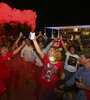 El grito "Lula Libre!" se escuchó de boca de los militantes concentrados frente al Palacio de Justicia.