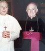 Guillermo Bolatti con el Papa Juan Pablo II.