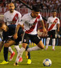 El último Superclásico por la Superliga fue en la Bombonera.