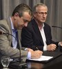 El convenio entre el intendente Javkin y el Miatello, secretario de Transporte. 