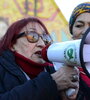 Elsa Basterra, vieja militante feminista piquetera del oeste profundo