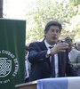 El intendente Santacroce destacó el apoyo del gobernador Perotti. (Fuente: Sebastián Joel Vargas)