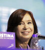 Cristina Fernández de Kirchner, en uno de los actos de presentación de "Sinceramente".  (Fuente: Noticias Argentinas)