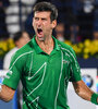 Con el triunfo en Dubai, Novak Djokovic celebró el título 79 en su carrera.  (Fuente: AFP)