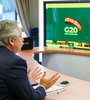  En este contexto, la reunión extraordinaria del G20 se realizó a través de videoconferencia