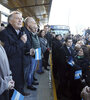 Macri en una inauguración de un Metrobus. (Fuente: NA)