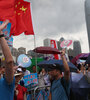 Marcha a favor del gobierno en Parque Tamar, Hong Kong  (Fuente: EFE)