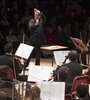 Lano junto a la Orquesta en el Centro Cultural Kirchner