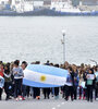 Reclamo en Mar del Plata de los familiares de las víctimas al cumplirse un año del hundimiento.