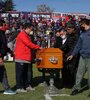 La despedida multitudinaria que generó la polémica.