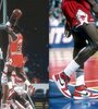 Las icónicas Air Jordan, las primeras zapatillas que inmortalizó el astro de los Bulls. (Fuente: AFP)