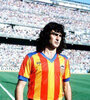 Mario Kempes, el jugador más legendario del Valencia, según sus hinchas. (Fuente: Prensa Valencia)