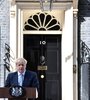 Boris Johnson en su primer discurso como pimer ministro de Gran Bretaña. (Fuente: AFP)