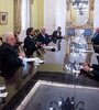 "Fue un encuentro muy productivo", señaló Cafiero al finalizar.