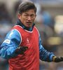 Kazu Miura, a los 53 años, sigue metiendo goles en la Liga japonesa. (Fuente: AFP)