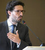 Andrés Morales durante una exposición para Iberoamérica. (Fuente: Prensa UNESCO)