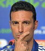 El seleccionador argentino Lionel Scaloni.