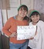 Felicidad y su hija Bianca, de la Villa 31, reclaman la declaración urgente de Emergencia por violencia de género en los barrios populares de la Ciudad. 