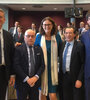 Etchevehere, Faurie, Sica y Reyser, con la europea Cecilia Malmström