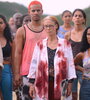 Sonia Braga bañada en sangre y al frente de la lucha de Bacurau, de Kleber Mendonça Filho.
