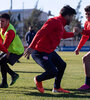 El último entrenamiento de Independiente previo al choque con los ecuatorianos.