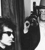 D.A. Pennebaker filma a Bob Dylan para lo que luego sería Don't Look Back (1967). 