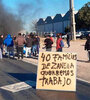 Los trabajadores se manifestaron en la ruta 38.