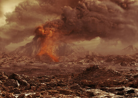 Descubren volcanes activos en Venus
