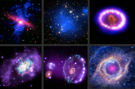 La NASA compartió nuevas imágenes de galaxias, estrellas y supernovas