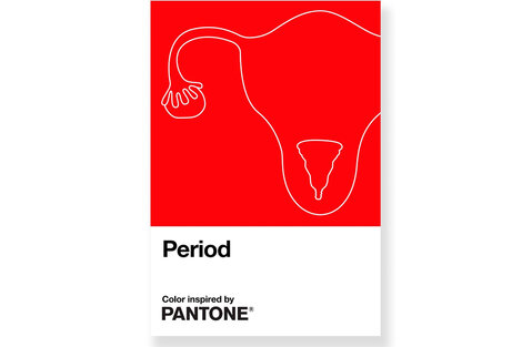 El nuevo color de Pantone, para hablar de la menstruación