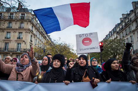 En París se manifiestan contra la islamofobia