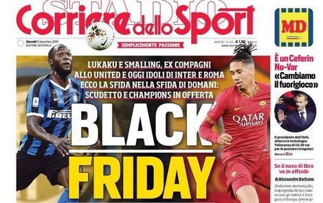 Escándalo en Italia por la portada racista de un diario deportivo