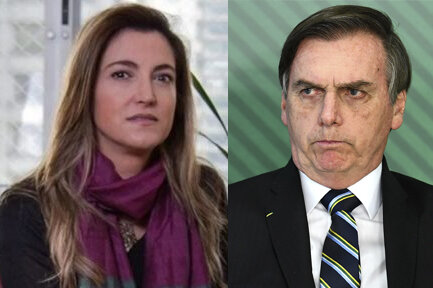 Bolsonaro sobre una periodista de Folha de Sao Paulo: 