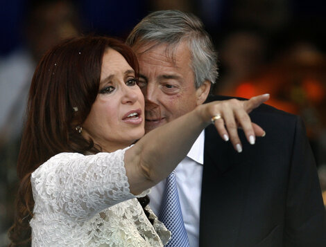 Cristina Fernández eligió una nota de PáginaI12 para recordar a Néstor Kirchner