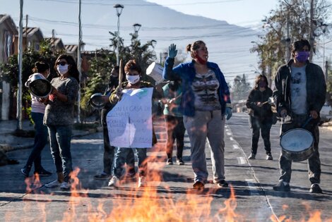 En Chile se repiten las protestas por hambre en el sur de Santiago