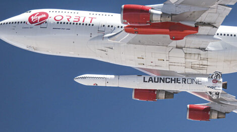 Virgin Orbit falló en el lanzamiento de un cohete desde un avión