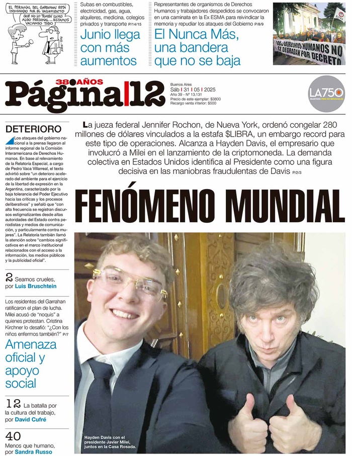 Tapa del dia