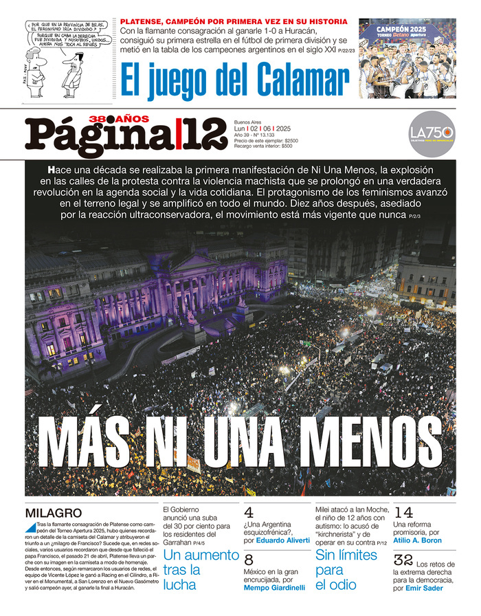 Tapa del dia