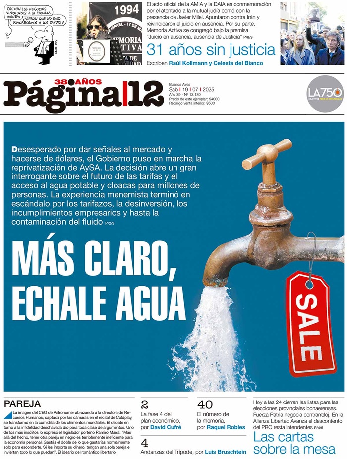 Tapa del dia
