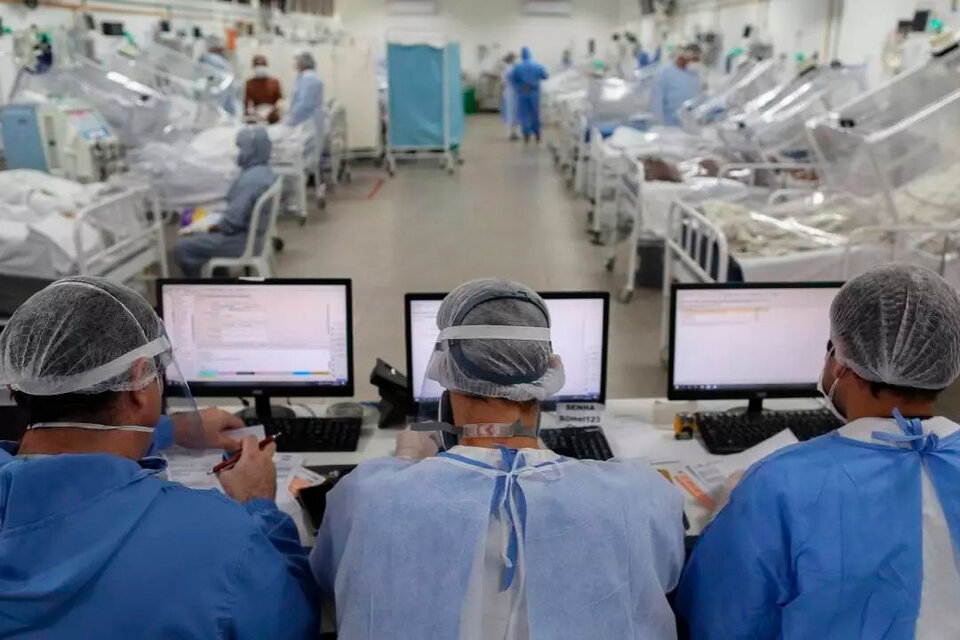 Dramática situación en los hospitales de Brasil por el coronavirus
