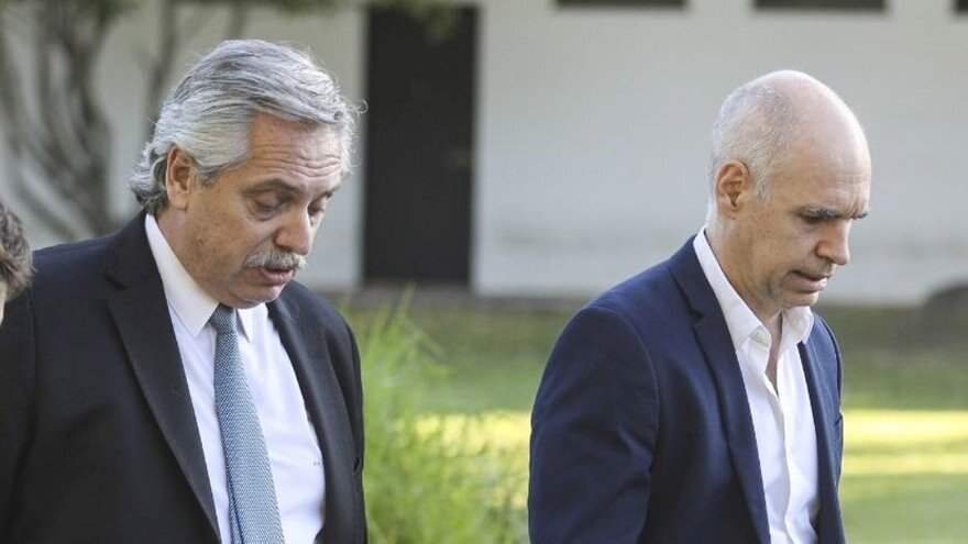 Alberto Fernández convocó a Rodríguez Larreta por la suba de casos